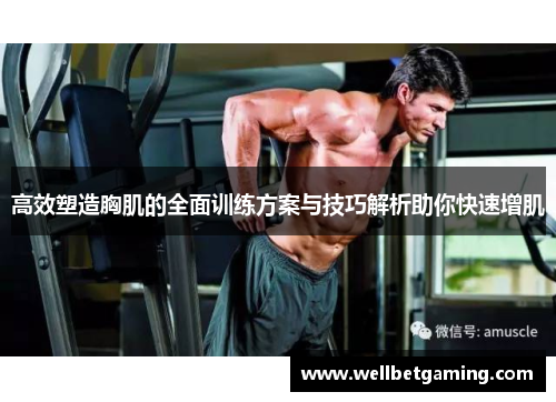高效塑造胸肌的全面训练方案与技巧解析助你快速增肌